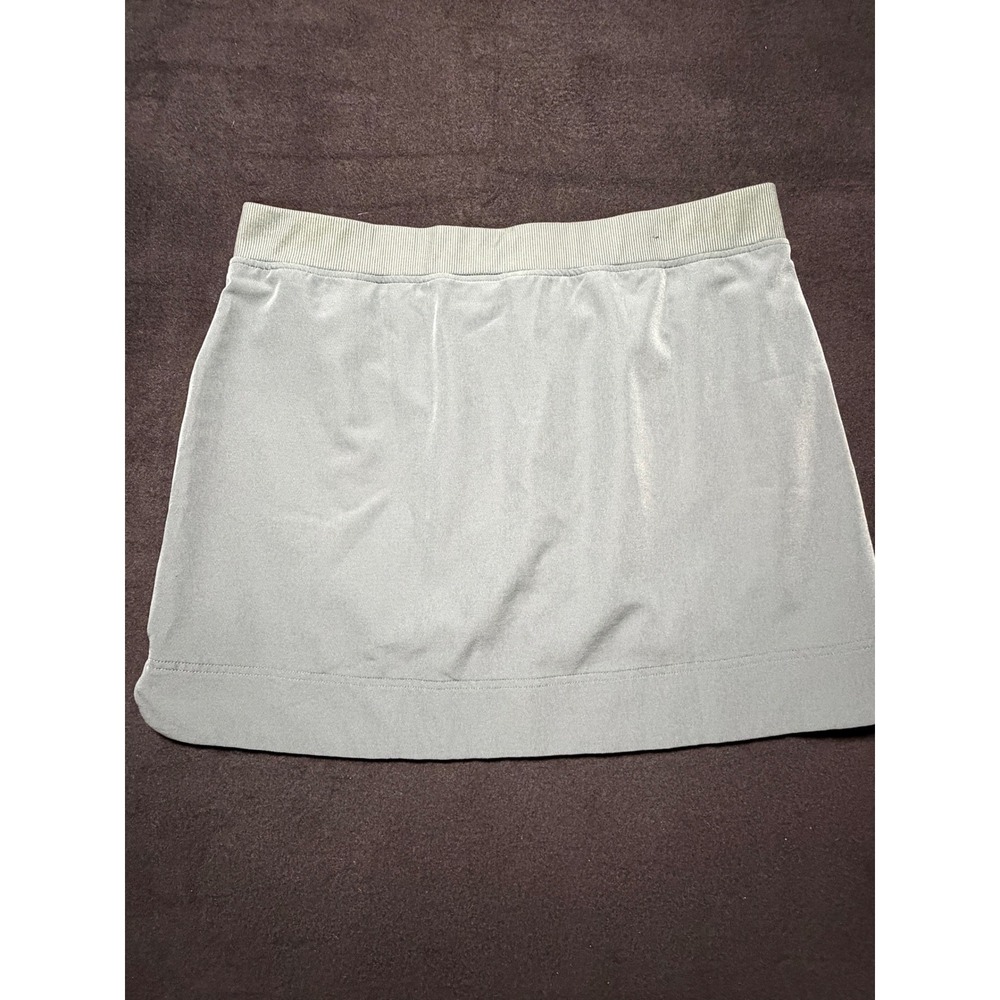 BE COOL Womens XL Athletic Skort Pleated Inner Shorts Golf Tennis Activewea Gray